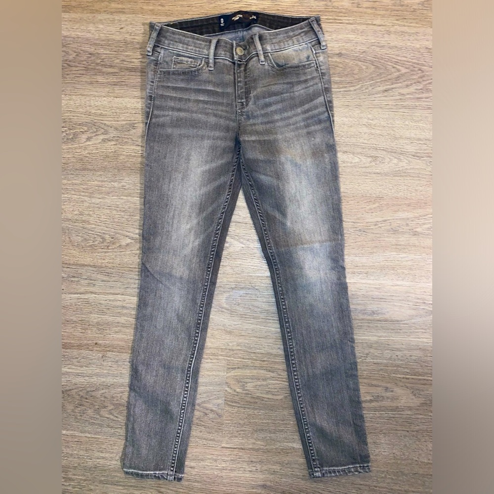 Grey Hollister jeans